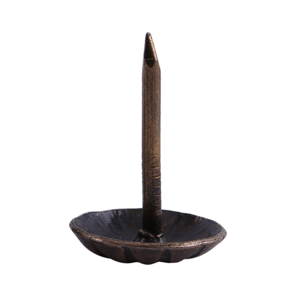 Vintage Bronze Upholster Nails 100Pcs, Sizes 6-13Mm, Decorative Tacks 9441341282648