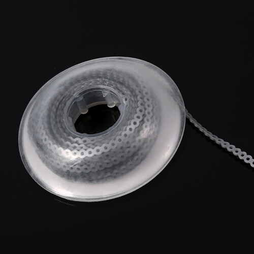 Grey Orthodontic Elastic Chains - Continuous Force for Teeth Alignment