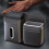 (black) Seat Back Hanging Garbage Bin Say Goodbye To Car Clutter Making 3