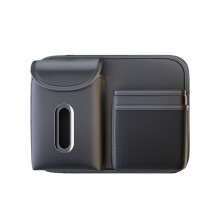 (black) Seat Back Hanging Garbage Bin Say Goodbye To Car Clutter Making
