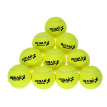 10 Stück Tennis-Trainingsbälle 6,5 cm/2,6 in mehrfarbig