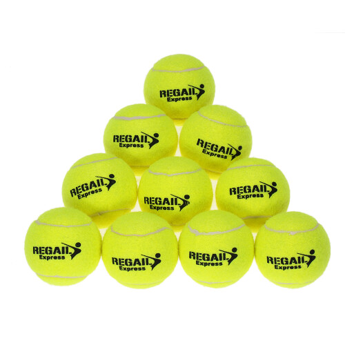 10pcs Tennis Practice Balls, 6.5cm, High Resilience, Durable 1