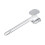 Aluminium Fleischklopfer 95g 220mmx70mm Silber 2