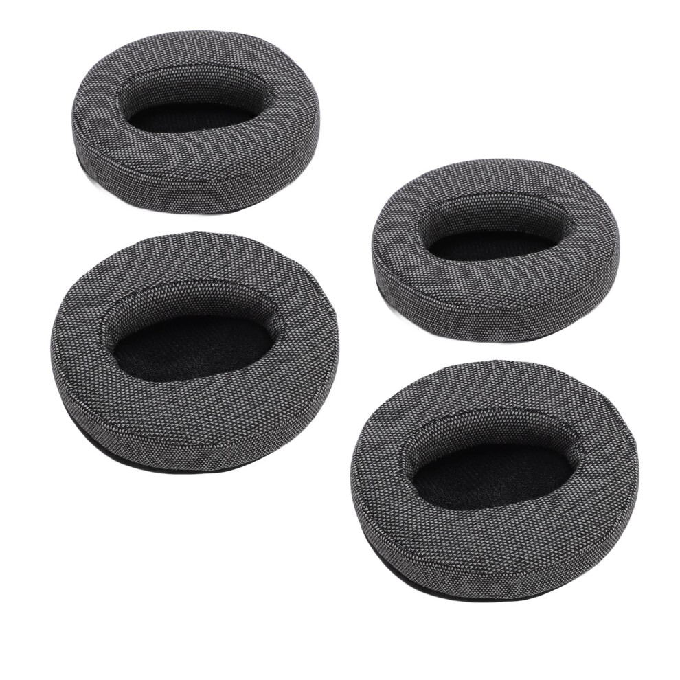 4Pcs Memory Foam Ear Cushions For Hd Bluetooth Headphones, Black 8781341292874