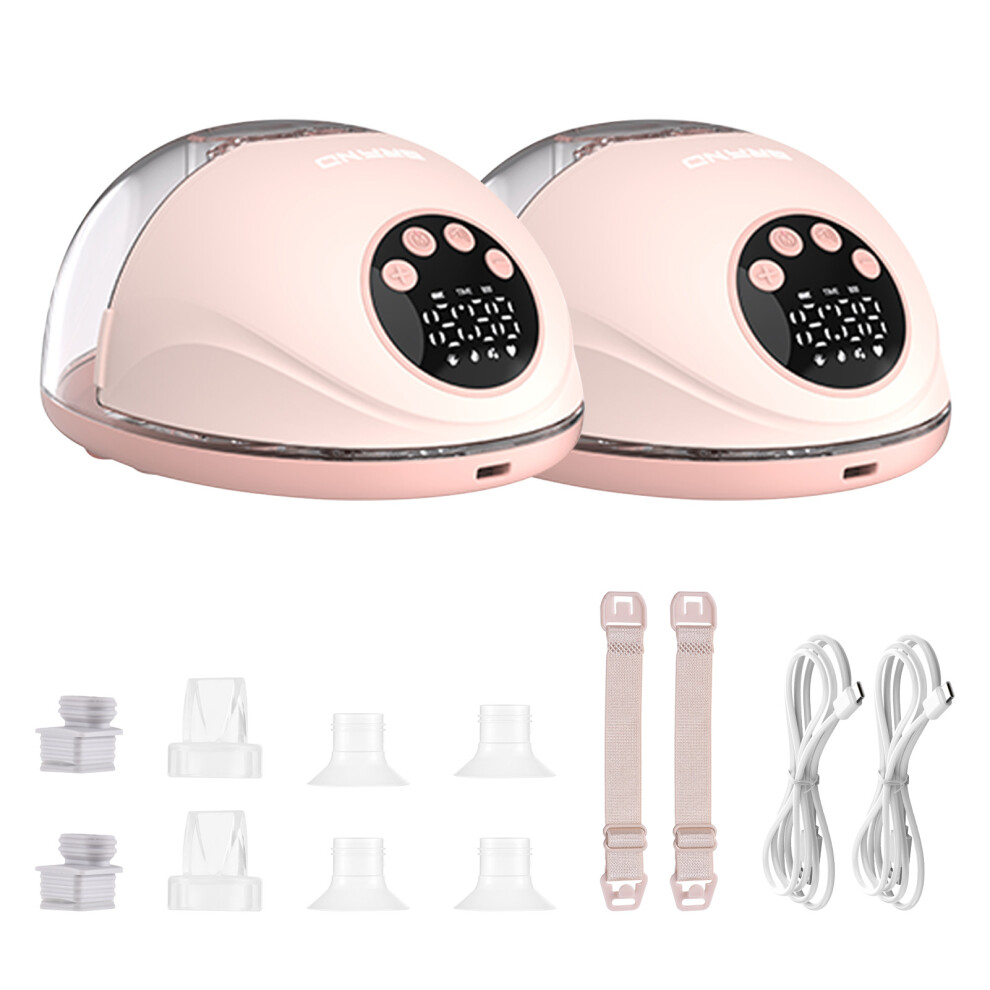 Wearable Electric Breast Pump 4 Modes 12 Levels BPA-Free 160ml
