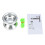 Anodized T6 Yoyo Balanced 8 Ball Bearing with String - Silver 8