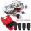 4pcs 6 Point 1/2in DR Front Back Wheel Drive Axle 10