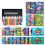 Sandzeichnungspapier-Set - 24 Blätter, 12 Farben 2