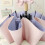 Sombrilla plegable con protección UV rosa y morada 5