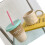 Bunter 470 ml Plastik-Wasserbecher 9,8 cm Strohhalmdeckel 4