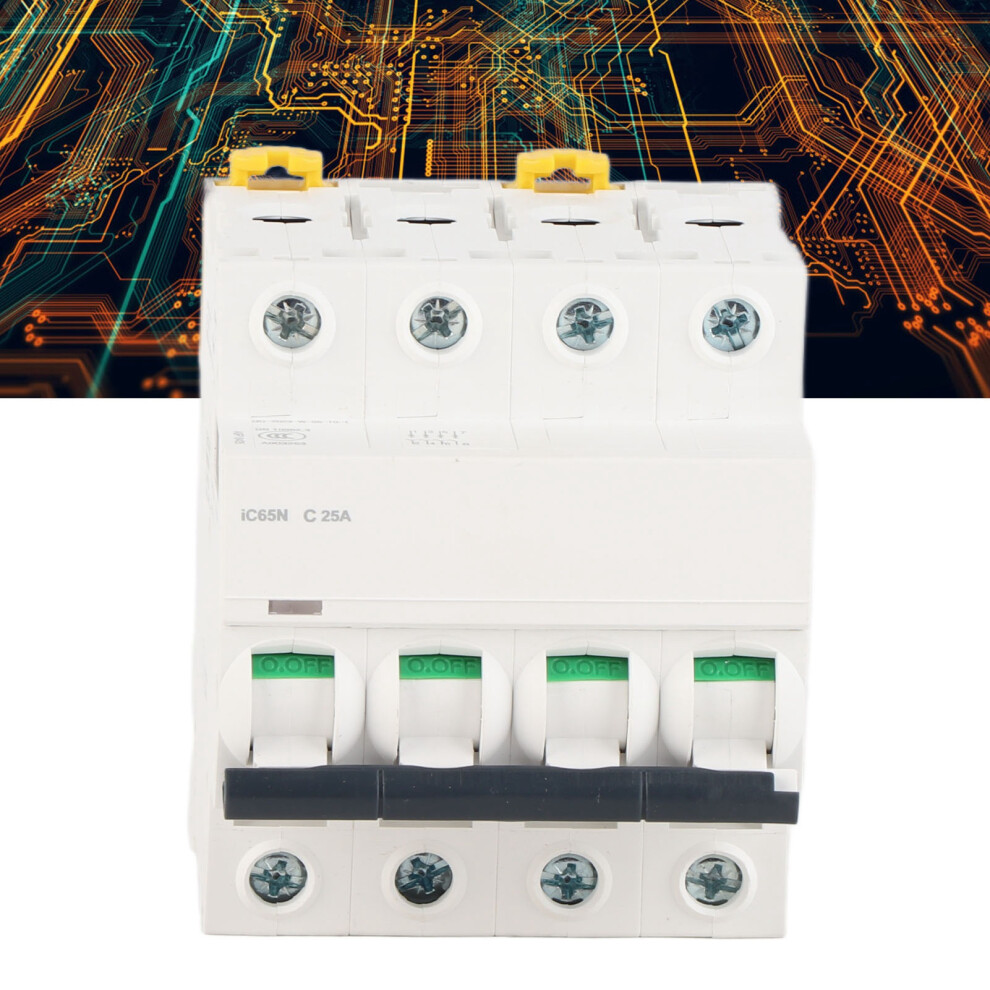 Versatile 4P 25A Circuit Breaker For Civil & Commercial Buildings 4671341298690