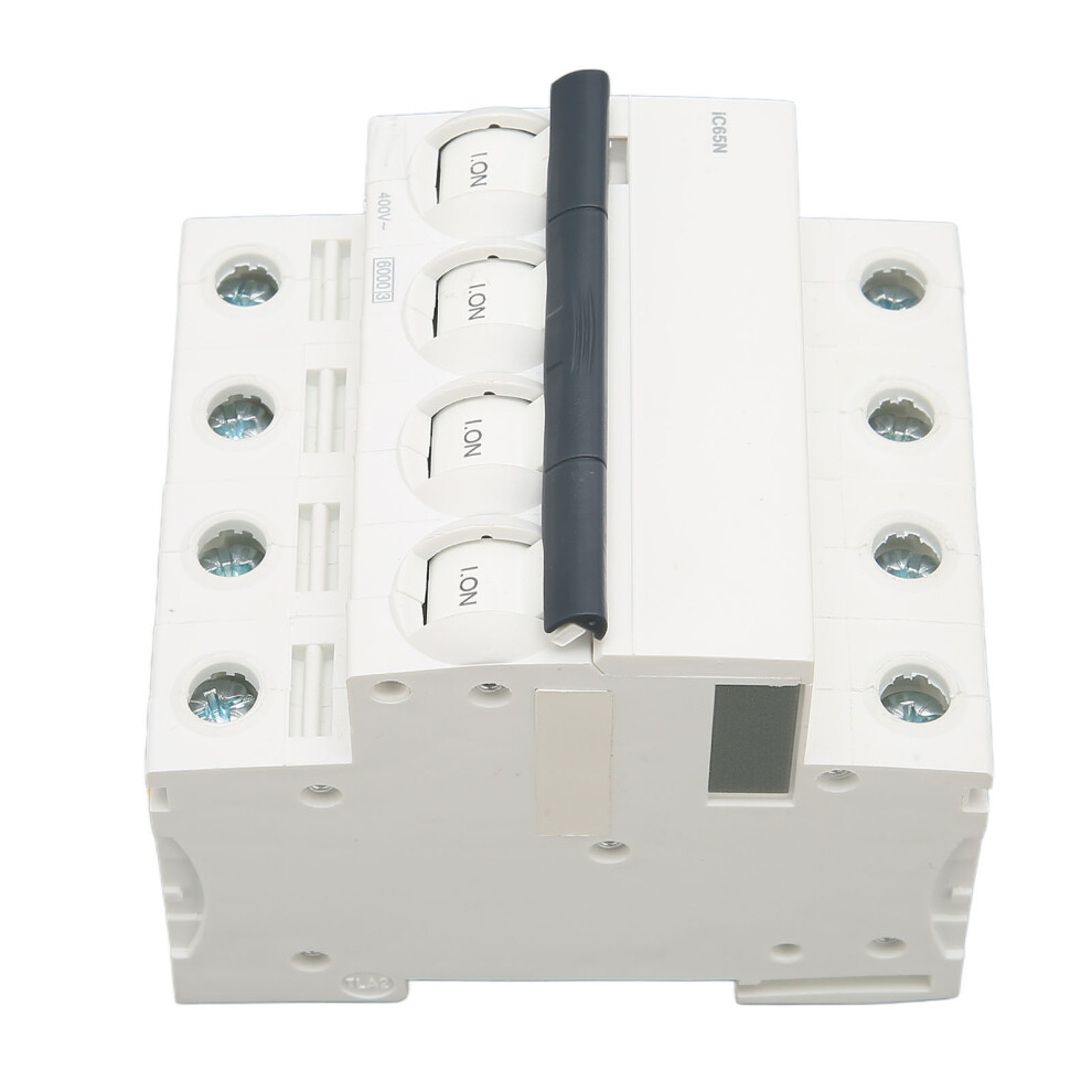 4 Pole Miniature Circuit Breaker Pa66 Flame Retardant Housing 40A Ac 400V 5021341298722