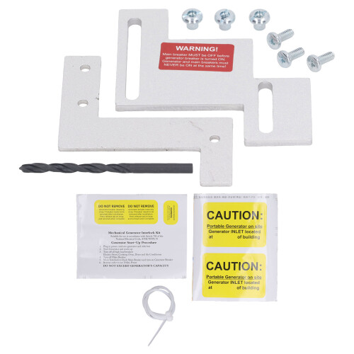 Generator Interlock Kit 1‑1/4 to 1‑1/2 Spacing for