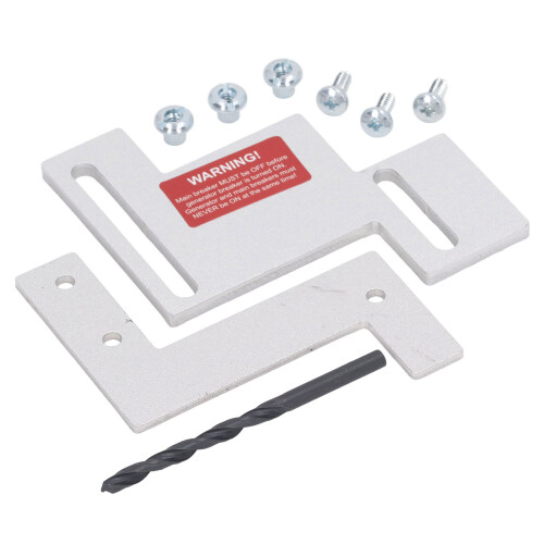 Generator Interlock Kit 1‑1/4 to 1‑1/2 Spacing for 2