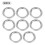 50pcs Transmission Fluid Drain Plug Crush Washers 2