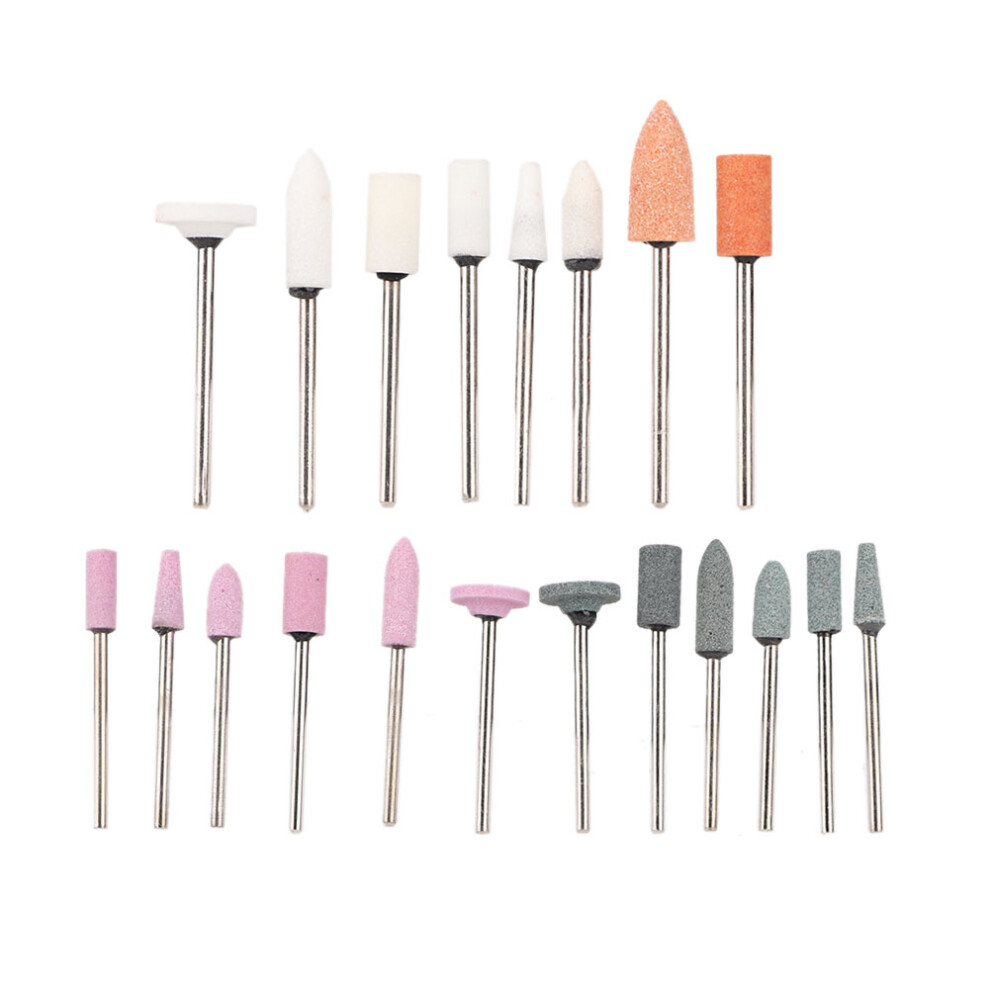 100Pcs Nail Drill Bits Set for Manicure Pedicure, Tungsten Alloy