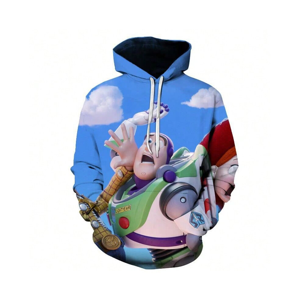 (WDHP0726052, 5XL) Toy Story 4 Boys And Girls Hoodies Clothes Winter Spring Sweatshirts Children's Long Sleeve Cartoon Casual Hooded Tops Clothing-image-OPC-PJMG9NT-NEW