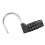 Secure 4-Digit Combination Lock for Suitcases & Lockers, Black 11