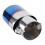 Chromblaues Edelstahl-Endrohr 5,3-3,8 cm 7