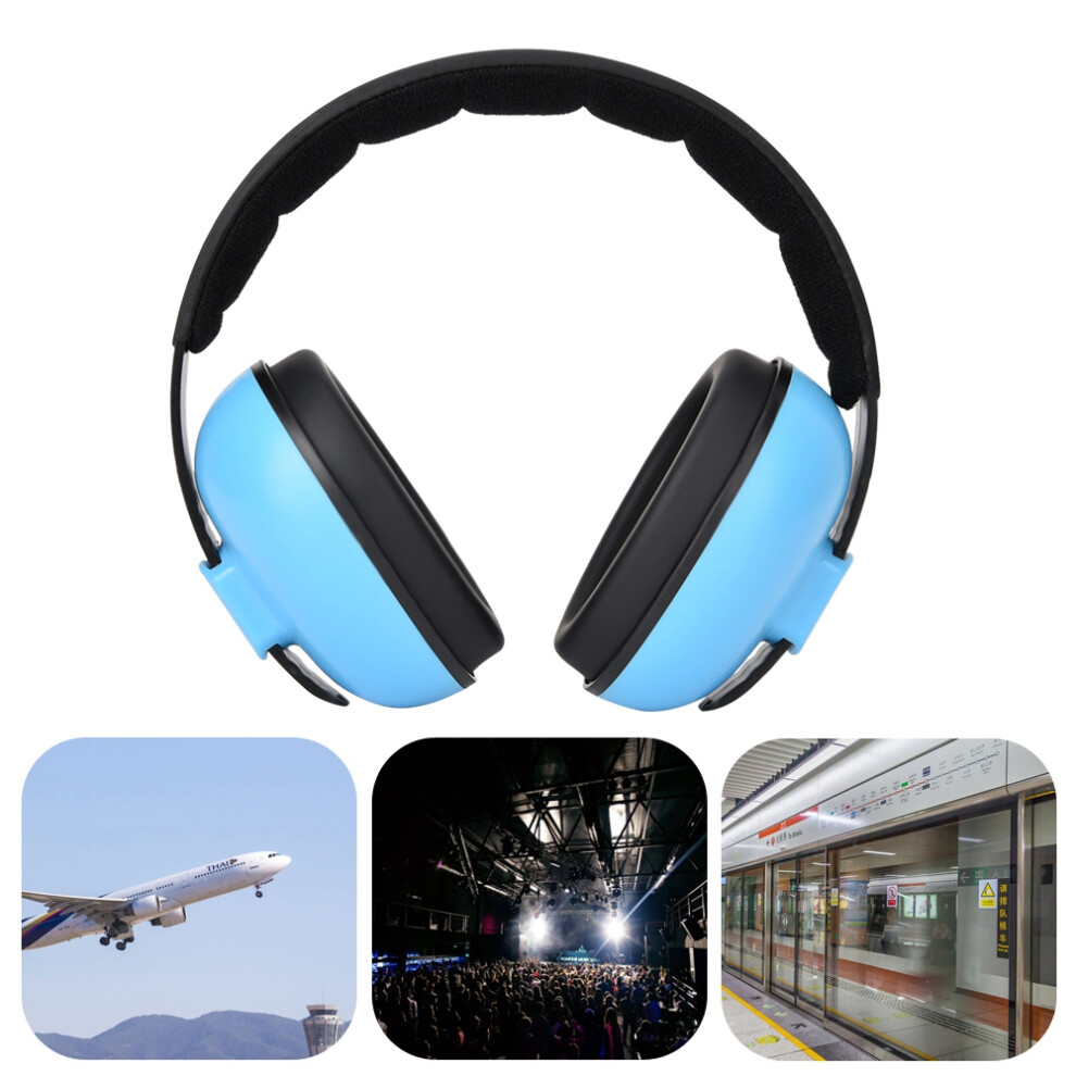High-Quality Baby & Kids Ear Protection Earmuffs 25Db Nrr Unisex Kids Blue