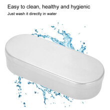 Compact 13x5cm Sterilization Box for Dental & Nail Tools Aluminum