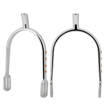 Women's  Chrome Plated Zinc Alloy Spurs - Durable Easy Wear for Beginners