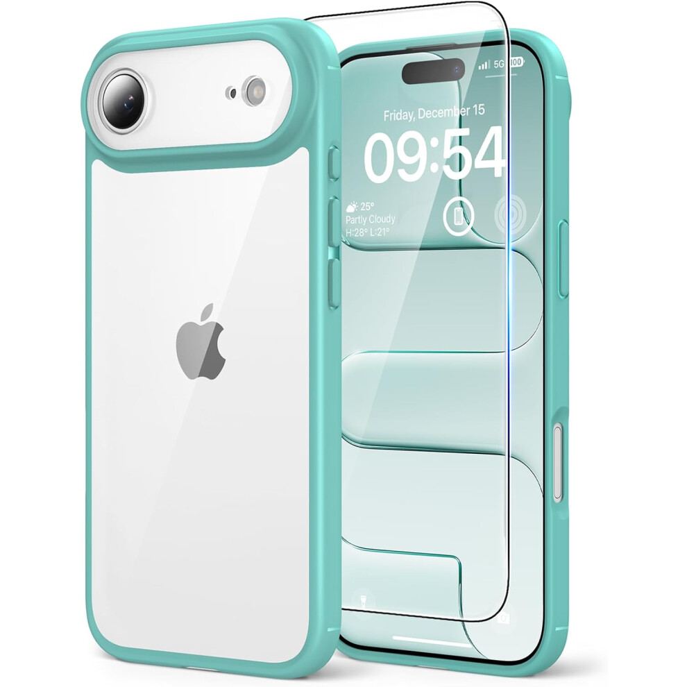(For Iphone 14 Pro 6.1", B-Alpine Green) For Iphone 17 Case, [Not-Yellowing] With Hd Screen Protector, [15 Ft Grade Protection] Military-Grade Protect Multicoloured 4406703561590