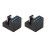 2x USB-C U-Form-Adapter 5 Gbps 180 USB-F zu USB-C M 1