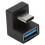 2x USB-C U-Form-Adapter 5 Gbps 180 USB-F zu USB-C M 6