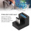 2x USB-C U-Form-Adapter 5 Gbps 180 USB-F zu USB-C M 11