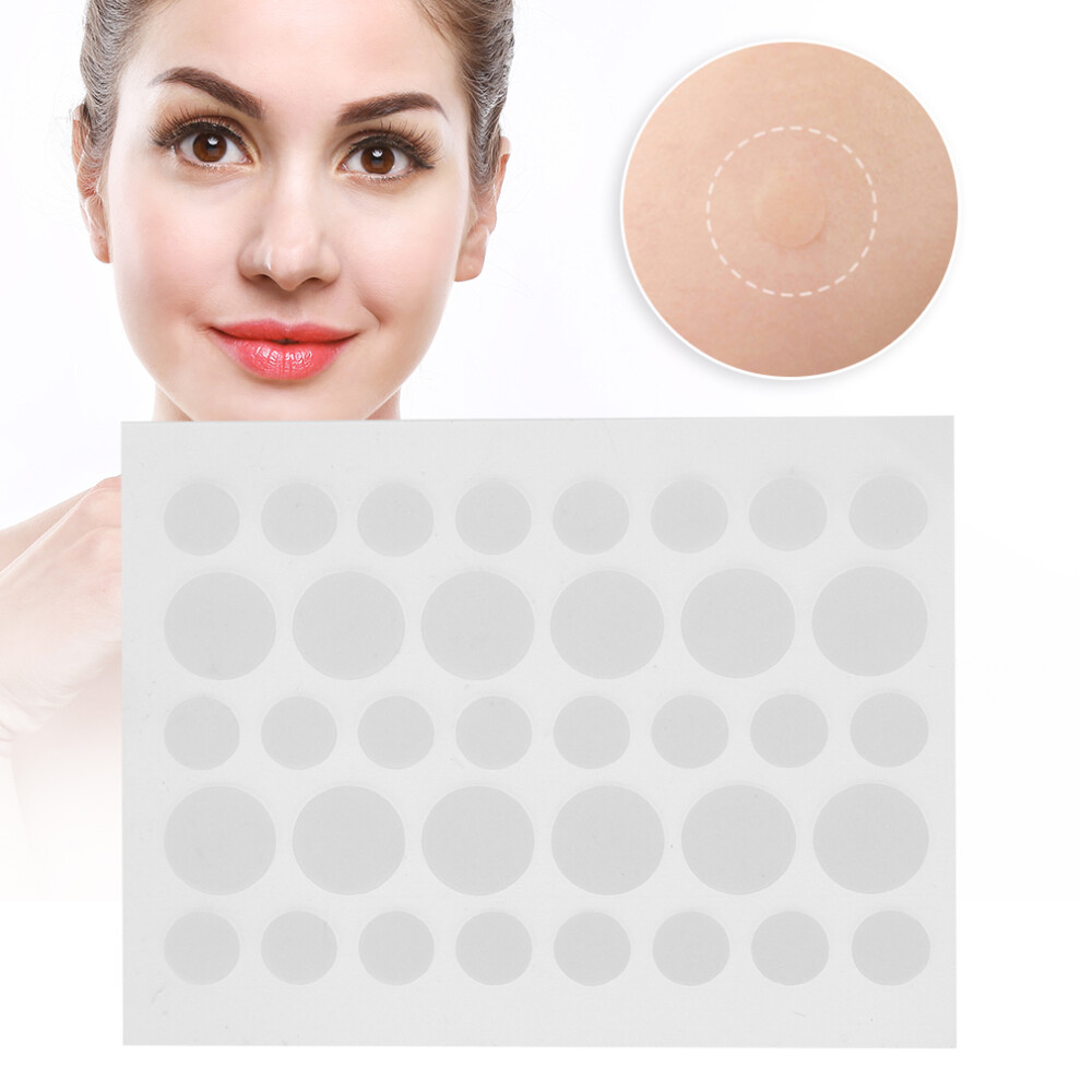 Hydrocolloid Pimple Patches - 36pcs Transparent Acne Cover Sticker Sheet