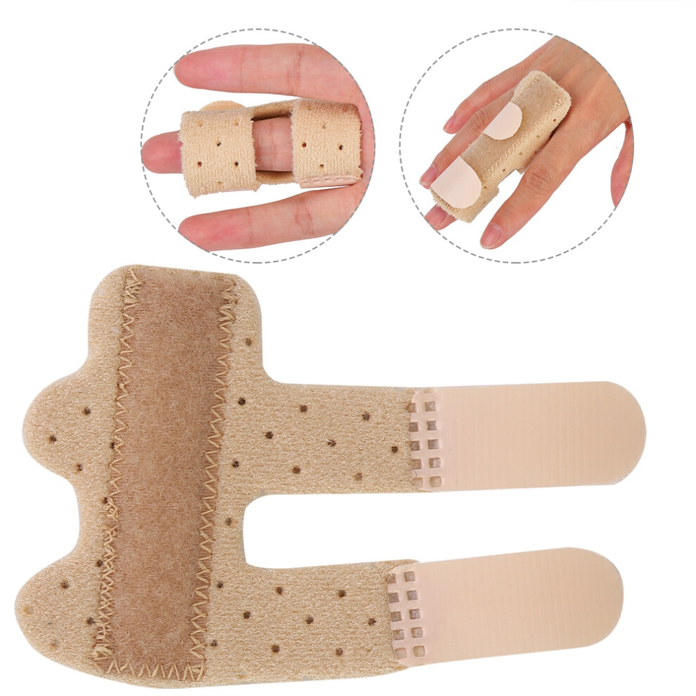 Light Adjustable Finger Support Splint For Injury And Recovery With Holes