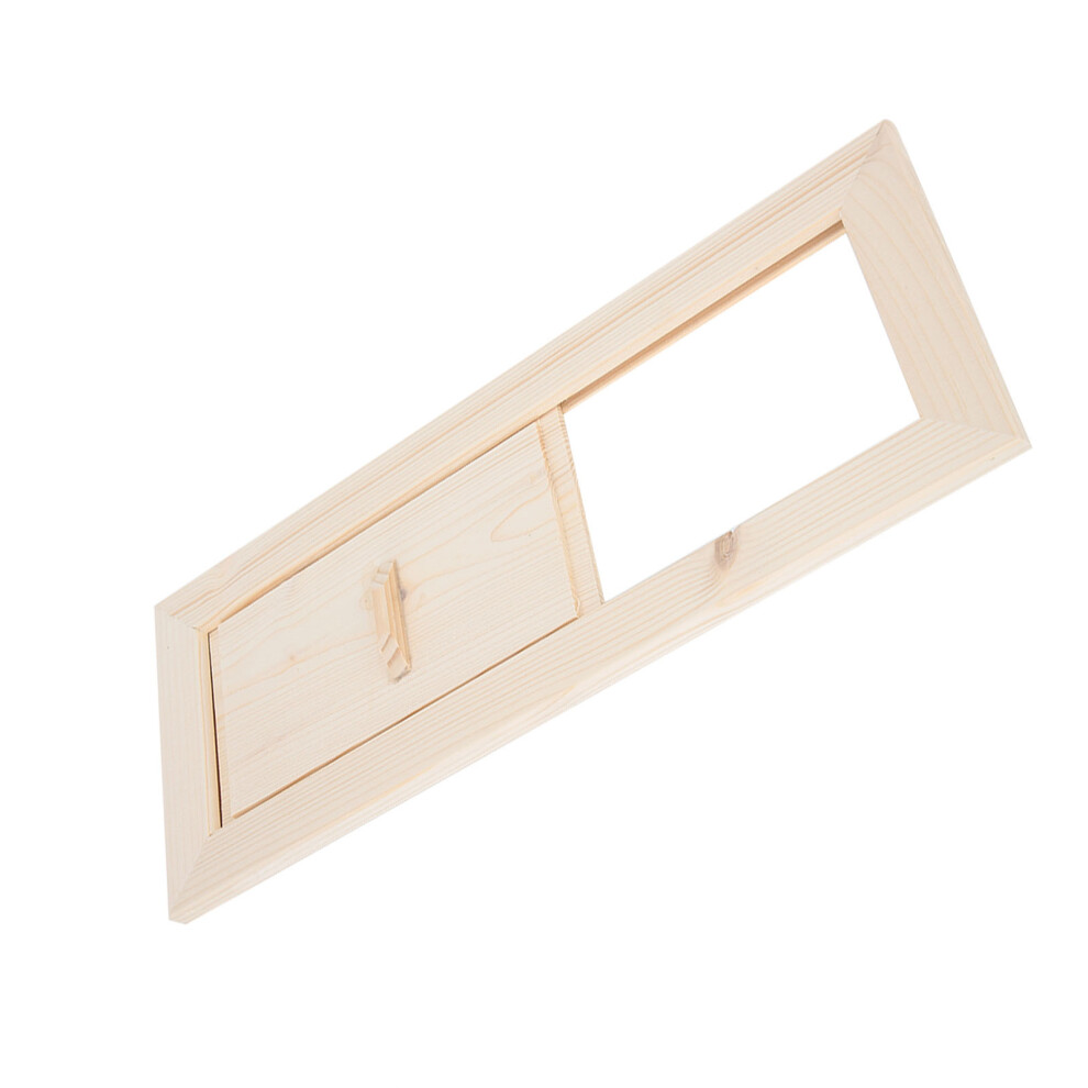 Adjustable Hemlock Sauna Air Vent Grille For Steam Room Ventilation 7621341310707