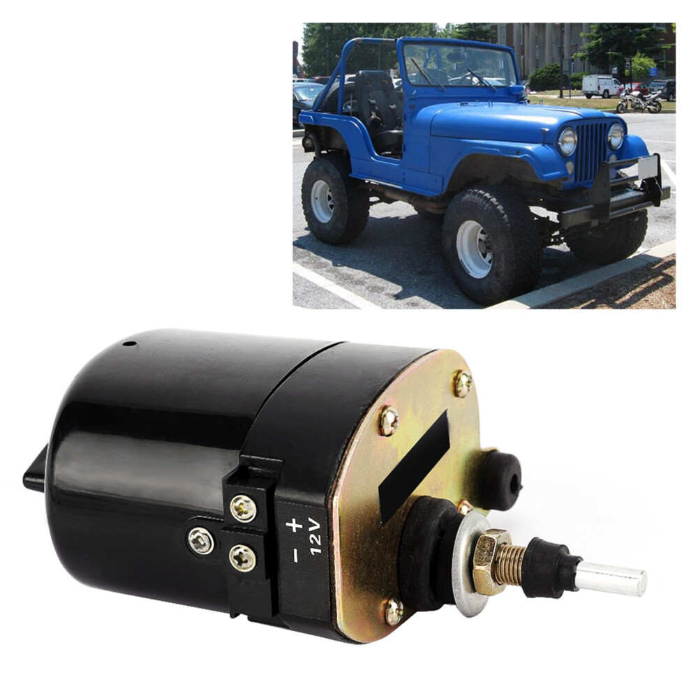 12V Auto Windscreen Wiper Motor For Willys Jeep Tractor 4971341311789