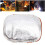 Heat Shield Split Cowhide Leather Welding Hand Pad, 21cm, Reflective 1