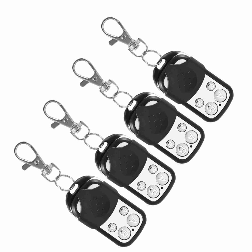 4Pcs Universal 433.92Mhz Remote Control Fobs For Car Garage Gate Access 7671341317145