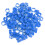 8MM 100PCS Blue Plastic Numbered Bird Leg Bands Rings 3