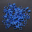 8MM 100PCS Blue Plastic Numbered Bird Leg Bands Rings 11