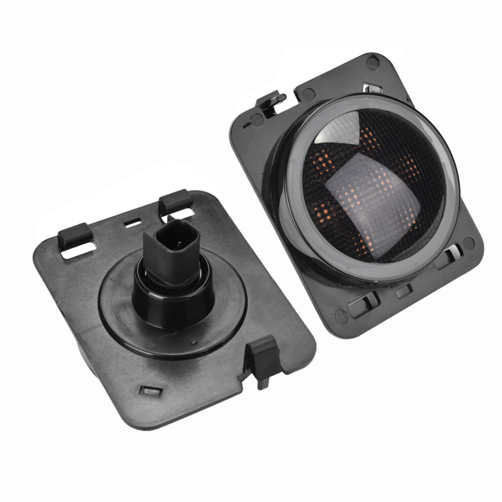 Pair Led Fender Turn Signal Side Marker S For Jeep Wrangler Jk Light 8151341317424