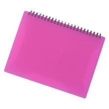 Partiturenmappe aus PVC, pink, mit großer Kapazität