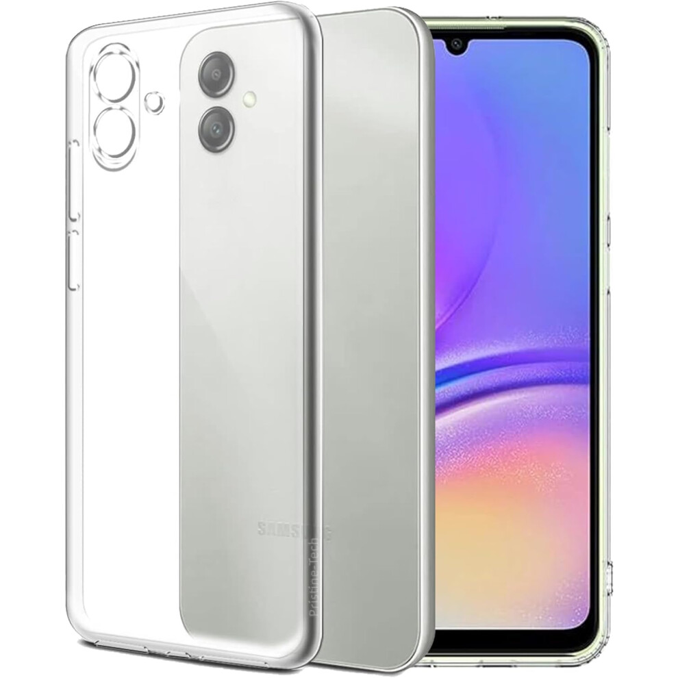 For Samsung Galaxy A05 Case Clear Transparent Tpu Shock-Absorption Drop Protection Silicone Gel Flexible Cell Phone Cover For Samsung A05 (Clear) Multicoloured 4406703622437
