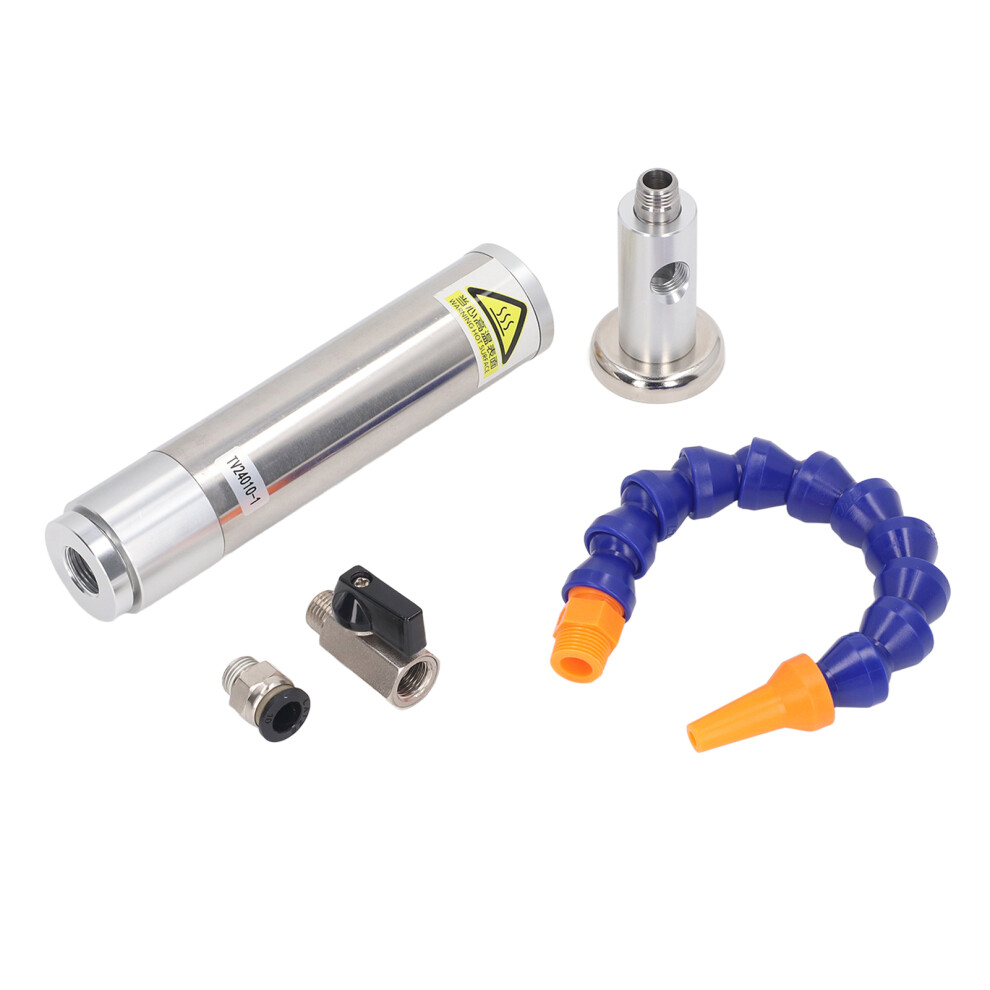 5PCS Set Vortex Cold Air Cooling Gun Aluminum
