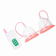 USB Rechargeable Vacuum Breast Enlarger Dual Cup Electric Machine