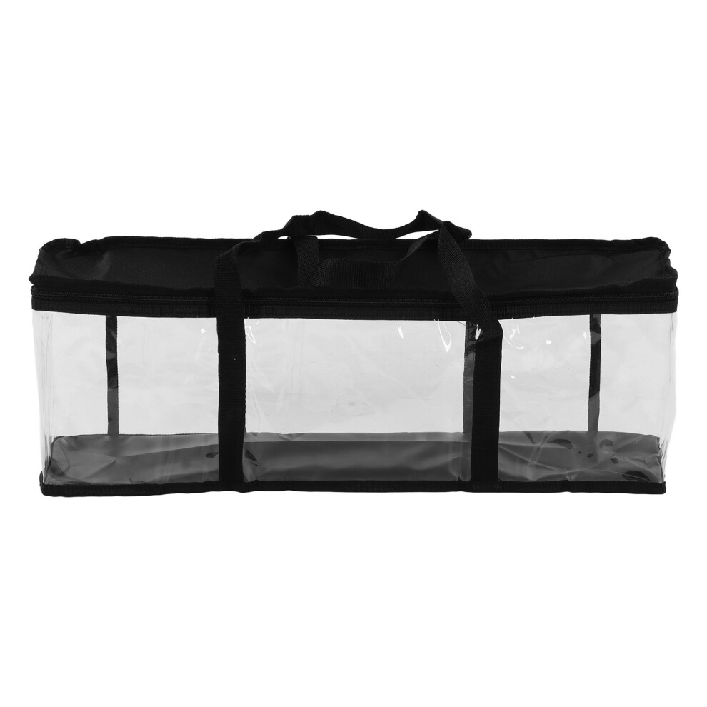 PVC Tool Storage Bag Transparent Zippered