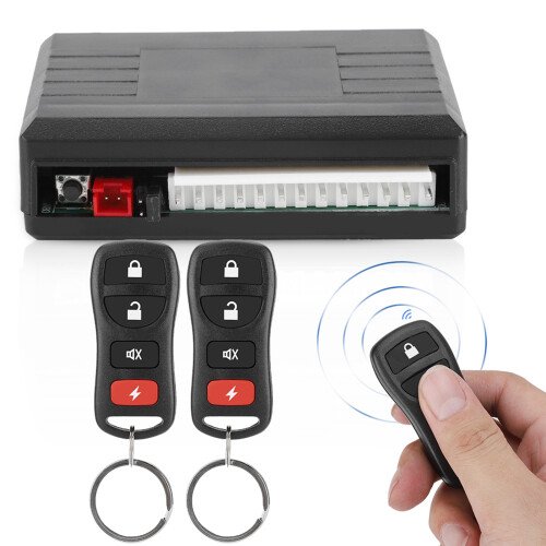 Car Central Door Locking Kit with Remote and Siren Output