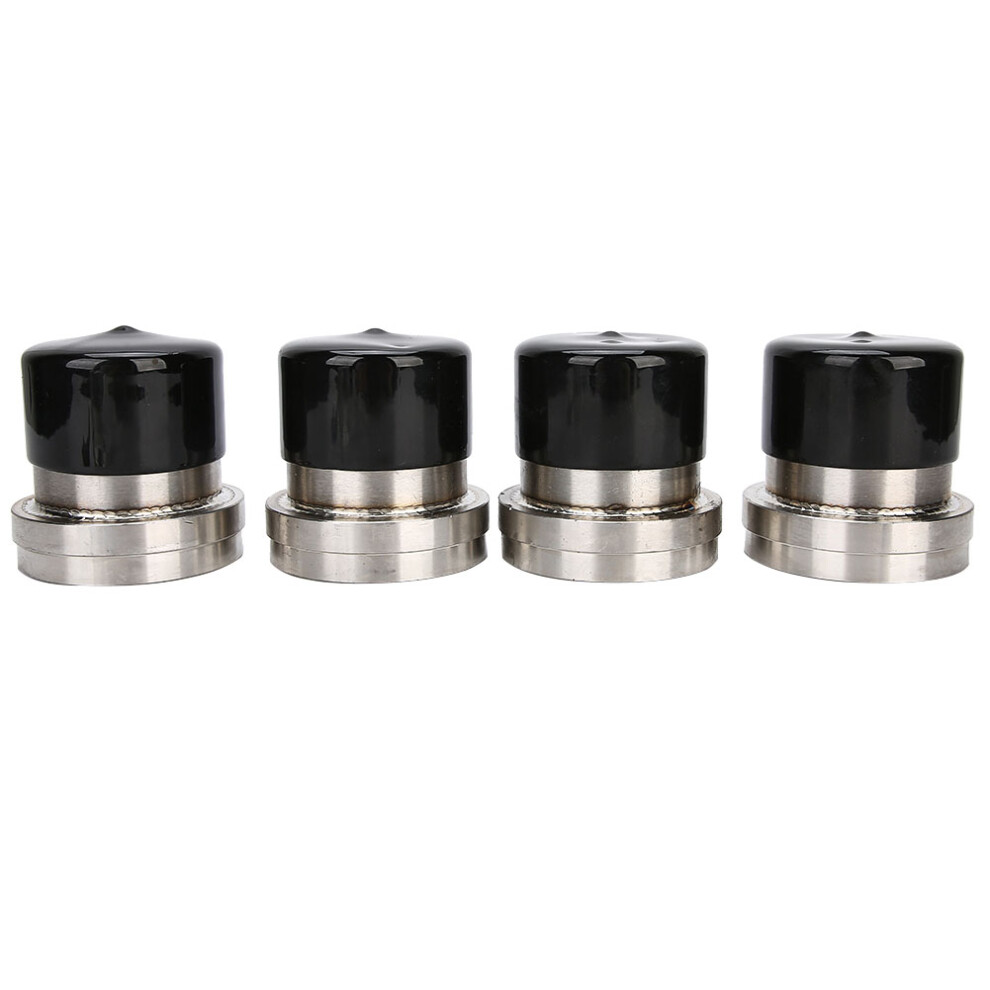 4Pcs 2.441In Stainless Steel Trailer Bearing With 9121376684906