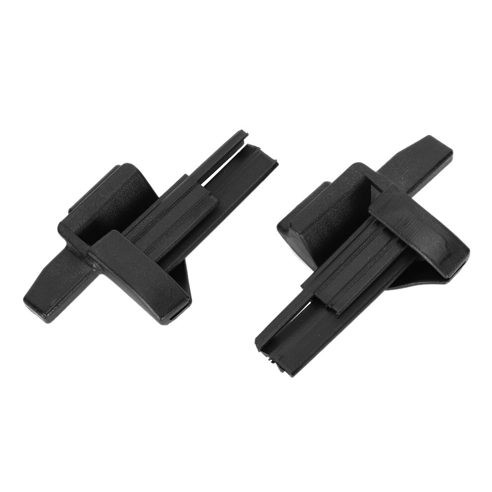 2Pcs Parcel Shelf Plastic Clips Luggage Cover Black 9121376684937