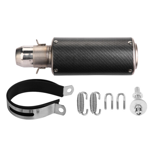 Universal 51mm Motorcycle Exhaust Tailpipe - Stylish Upgrade for Performance 1