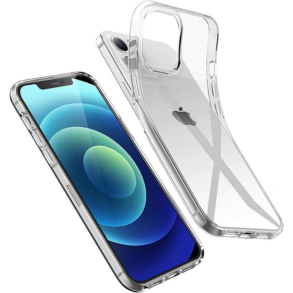 (Iphone 12 Mini) Oprimio Crystal Clear Case For Samsung A13, Silicone Case, 100% Transparent, German Material, Ultra Thin, Clear Mobile Phone Case For Multicoloured 4160121647136