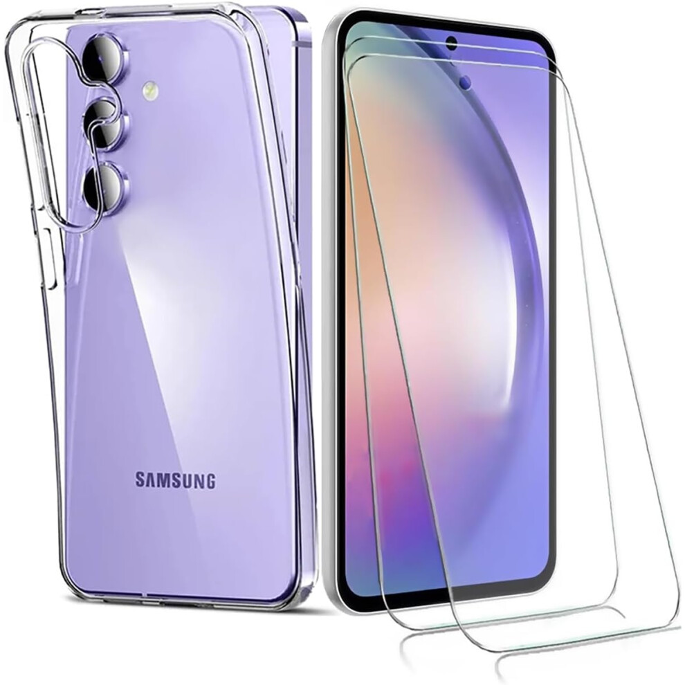 (Samsung A14) Oprimio Crystal Clear Case For Samsung A13, Silicone Case, 100% Transparent, German Material, Ultra Thin, Clear Mobile Phone Case For Sa Multicoloured 4160121647358